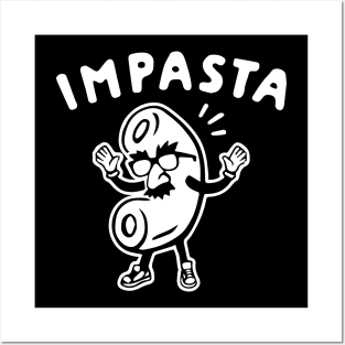 Impasta Shirt Funny Food Posters and Art